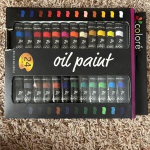 Colore 24-Color Oil Paint Set